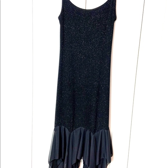 ONYX NITE Black Dress SZ 8 - Picture 3 of 6